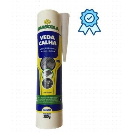 Veda Calha Brascola Transparente 280g em Oferta na Shopee