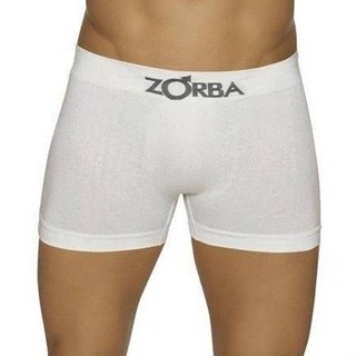 Cueca Algodão Boxer Sem Costura Branca - 781