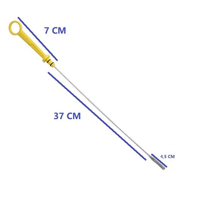 Vareta Nível Óleo Prisma Celta Agile Corsa Montana 93306421 GM - Ponta de Aço.