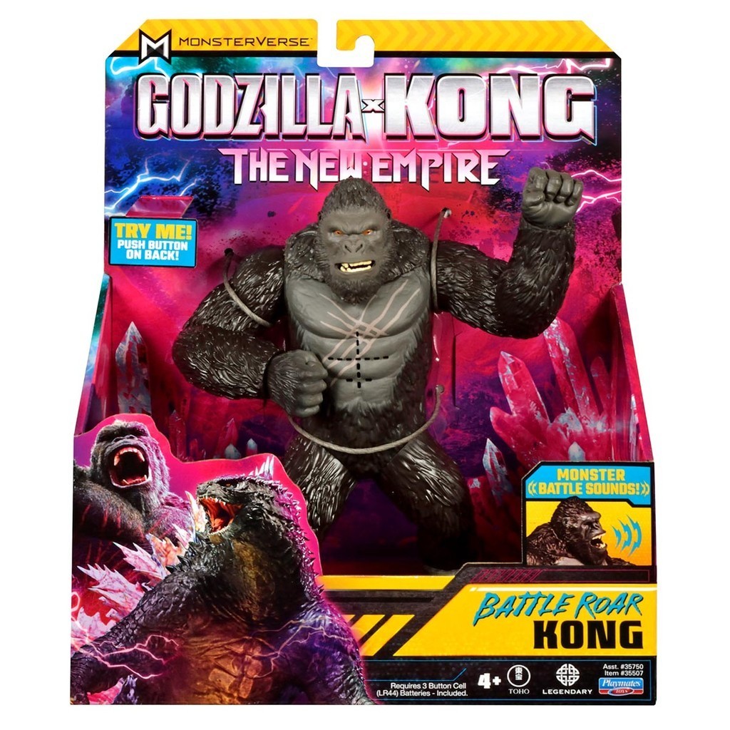 Boneco Kong de 17cm com Som - Godzilla vs Kong - Hobbies & Collections
