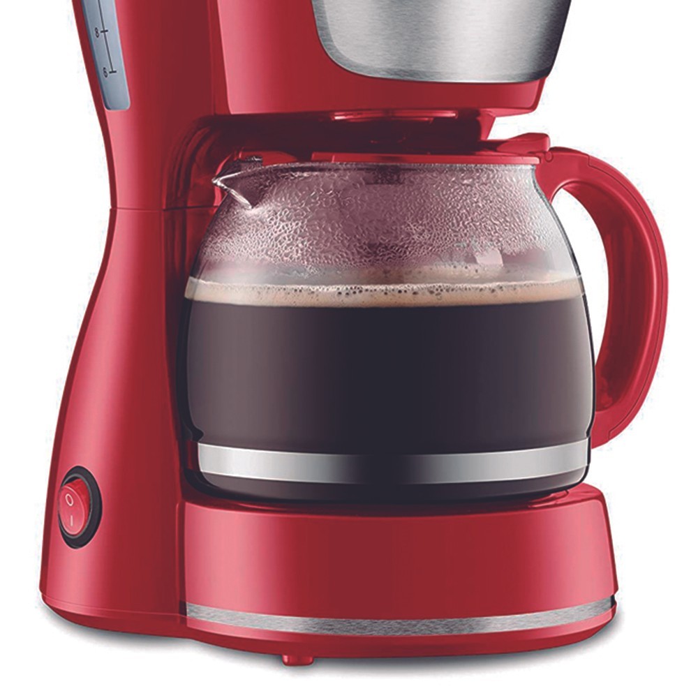 Cafeteira Elétrica Vermelho 550W C-35 18X 110V Mondial · foto 2