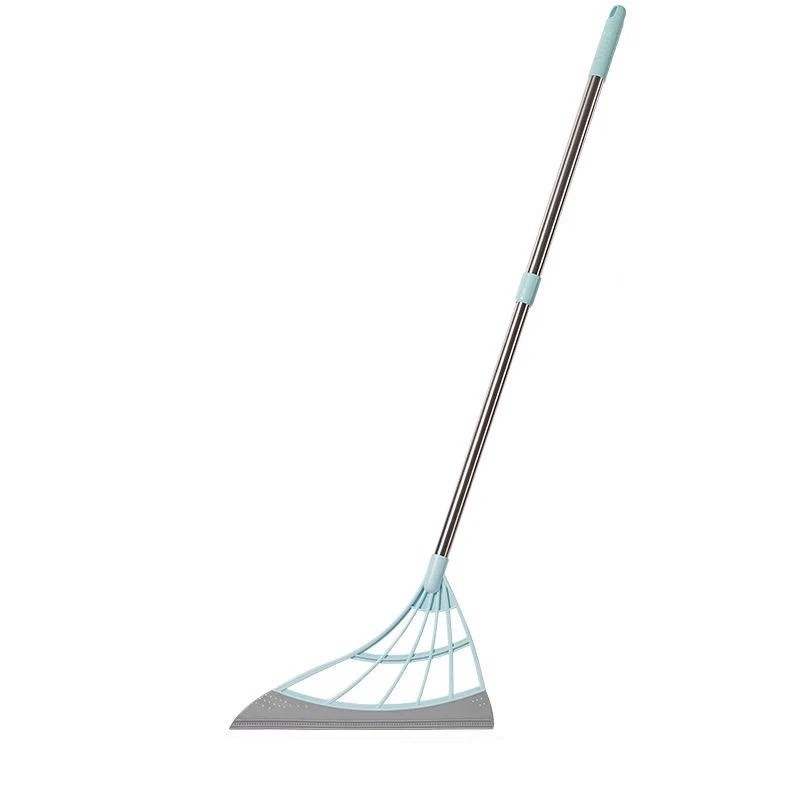 Novo：Vassoura Mágica Rodo Tira Pelo Limpa Vidro Seca Bem Silicone Cabo Grande 90cm