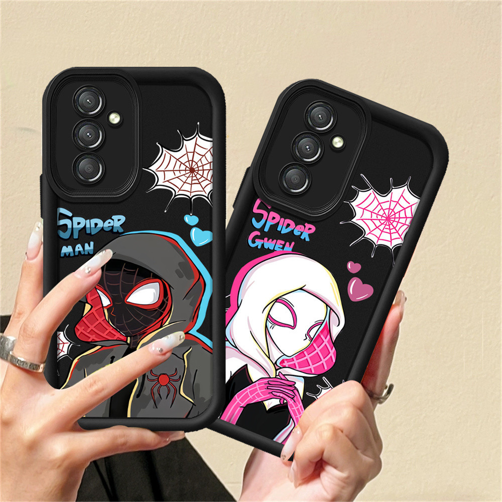 Samsung A54 S23 FE A14 A13 A24 A23 A32 A50 A22 A21S A30S A52 A51 A71 A53 A72 A50S A30S A52S Capa Macia Para Homem Aranha HOSTR