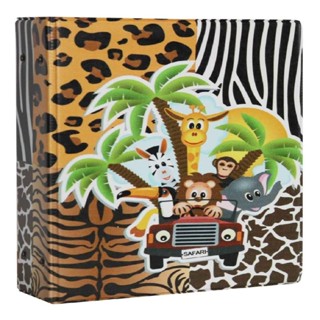 Album De Fotos 10x15 Com 500 Fotos Menino Safari Animais em Oferta na Shopee