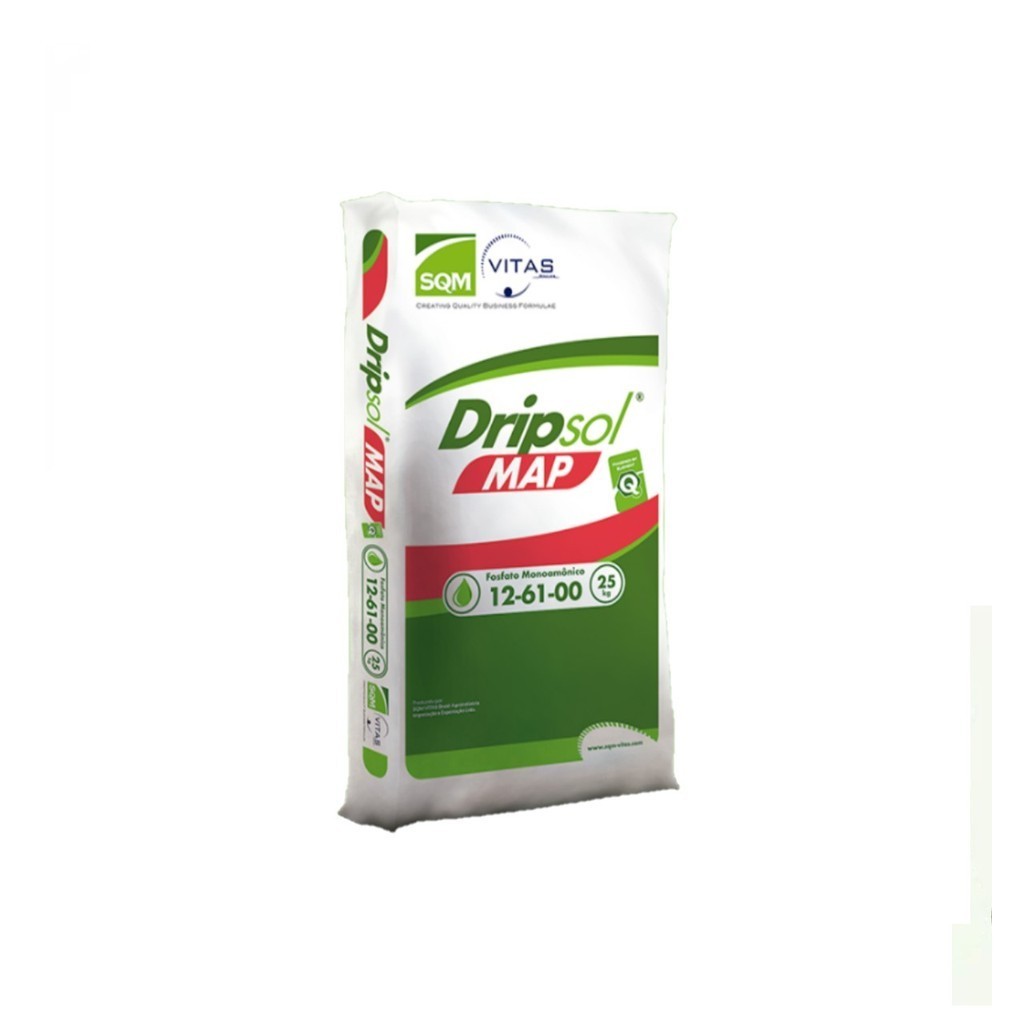 Monoamônio Fosfato Map Purificado Hidroponia 25Kg - Dripsol MAP