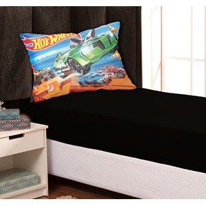 Jogo de lençol solteiro 2 peças Poliester Hot wheels em Oferta na Shopee