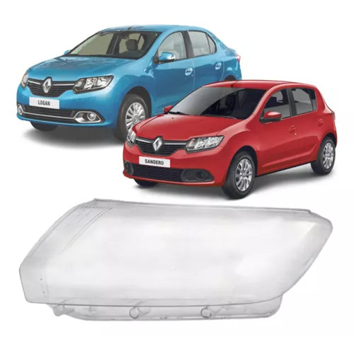 Lente Farol Sandero Logan 2014 2015 2016 2017 2018 2019 em Oferta na Shopee