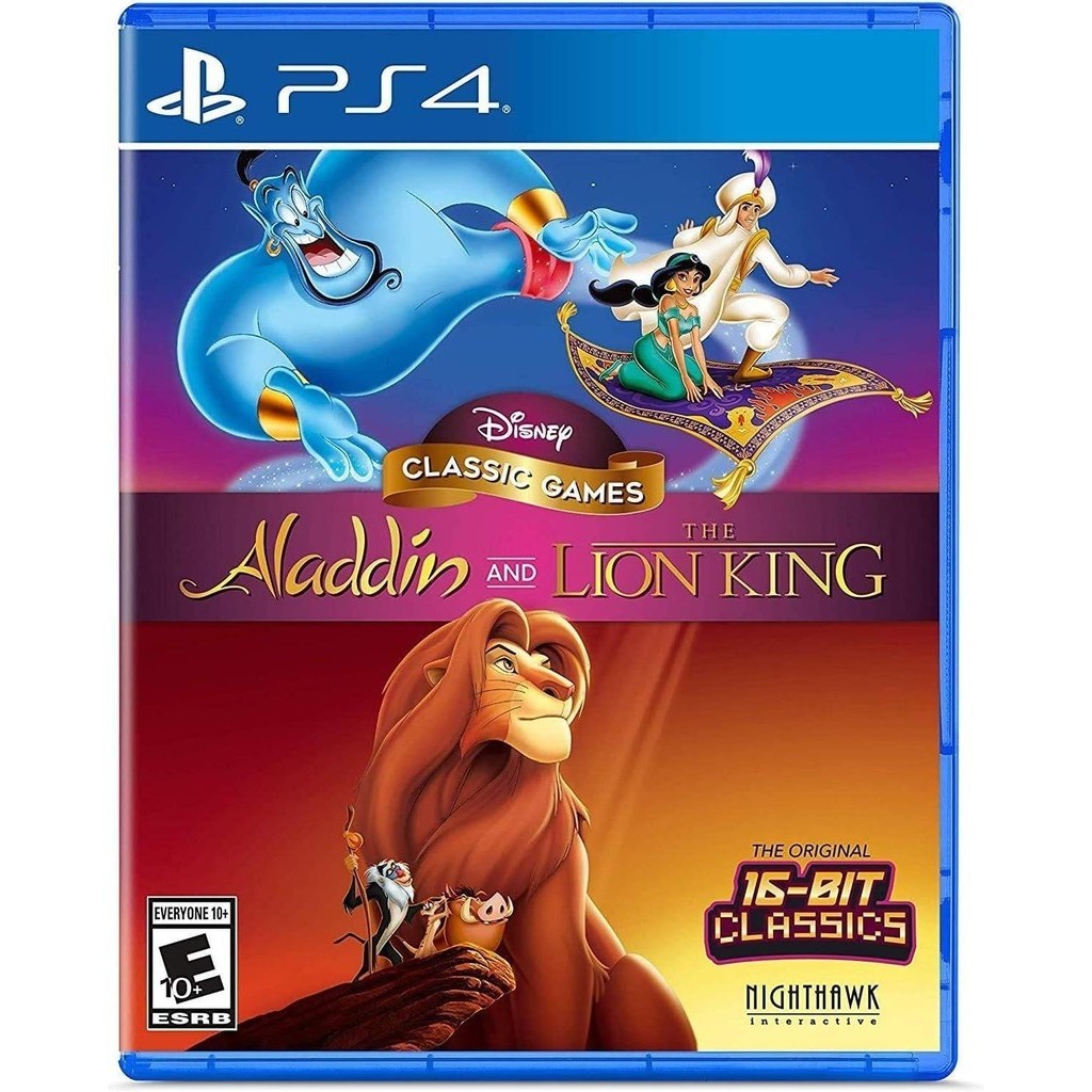 Disney Classic Games Aladdin and The Lion King PS4