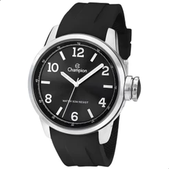 Relógio Masculino Analógico Champion Preto Resistente à Água CN29758T. Relógio Masculino Original