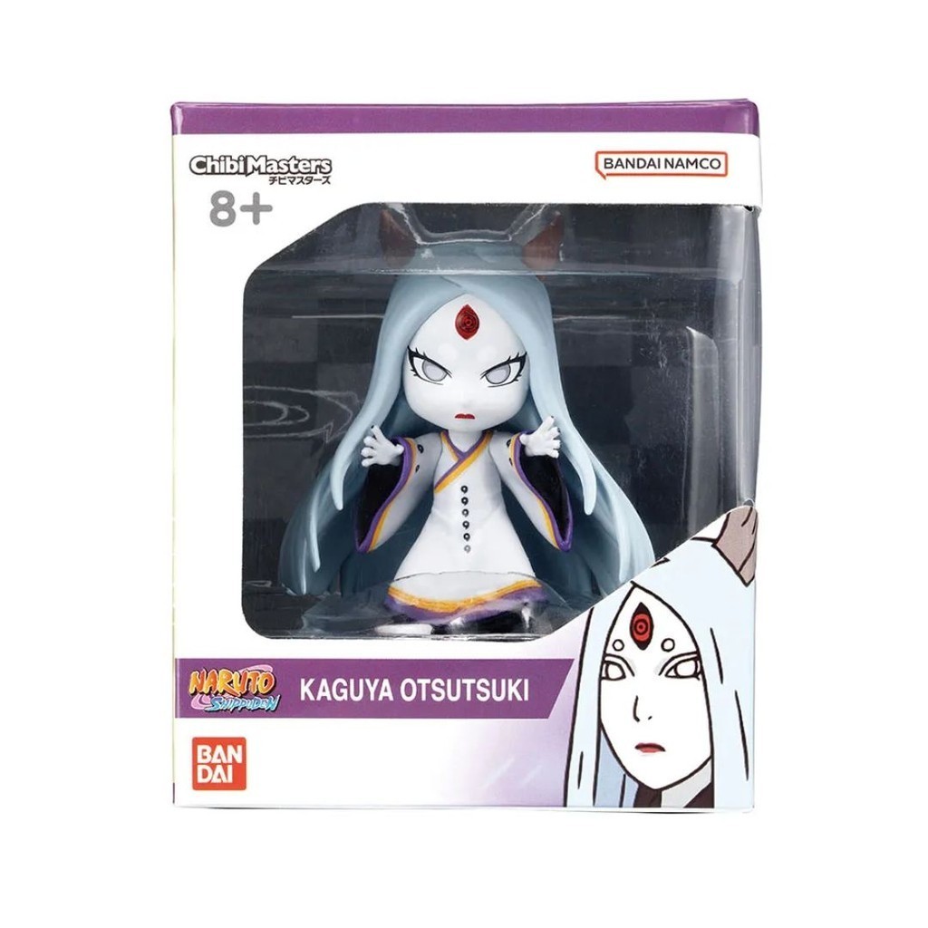 Naruto Bandai Boneco Chibi Master Kaguya Deusa Naruto Personagem Colecionavel Action Figure
