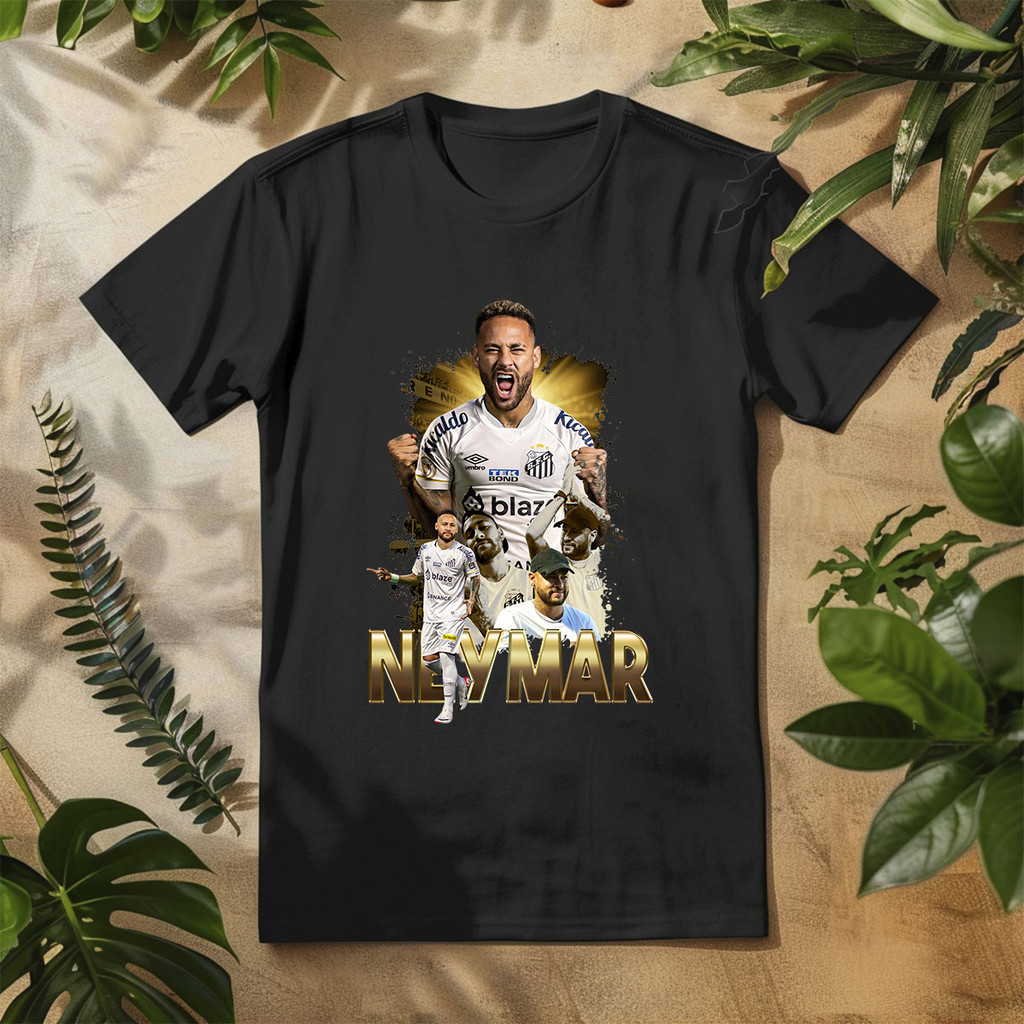 Camisa Camiseta Estampada Algodão Time Futebol Menino Nei Nova Historia Fã