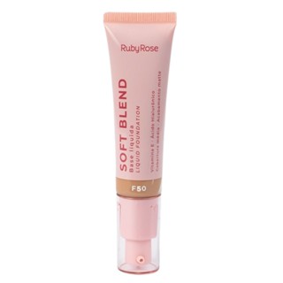 Base Liquida Soft Blend F50 HB-M301-5 - Ruby Rose em Oferta na Shopee