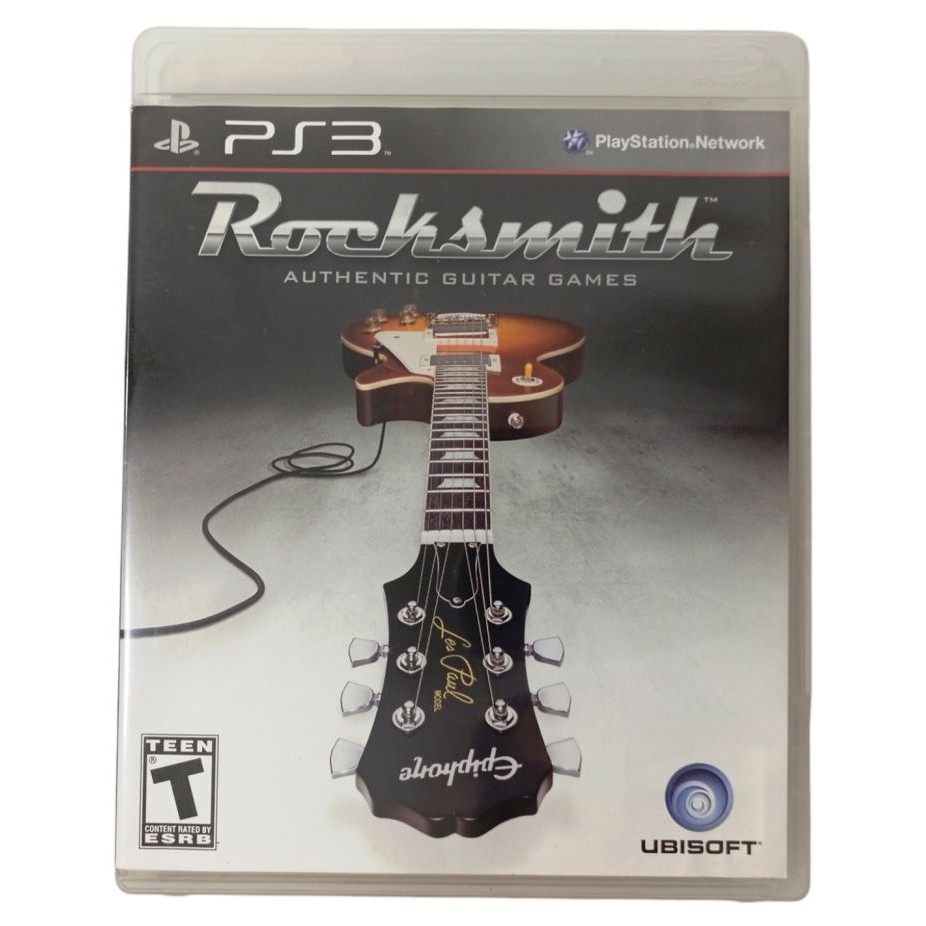 Jogo Rocksmith Authentic Guitar Games - PS3