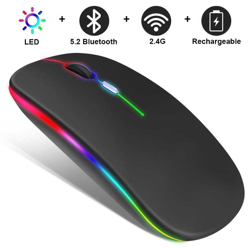 Magic Mouse Gamer S/fio Wireless Recarregável Usb