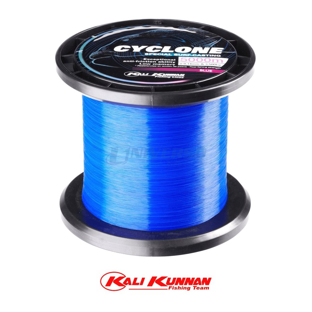 Linha Monofilamento Kali Kunnan CYCLONE | 5000m (Blue) 0,26mm
