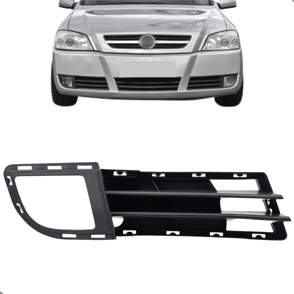 Moldura Grade Farol De Milha Astra 2003 04 05 06 07 A 2011 C/furo