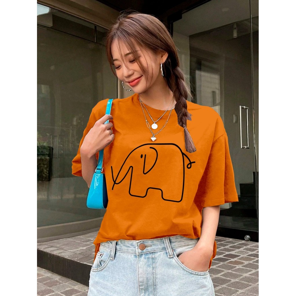 Blusa Oversized Feminina Larga Academia T Shirt Streetwear Estilosa Blogueira Camiseta Camisa 