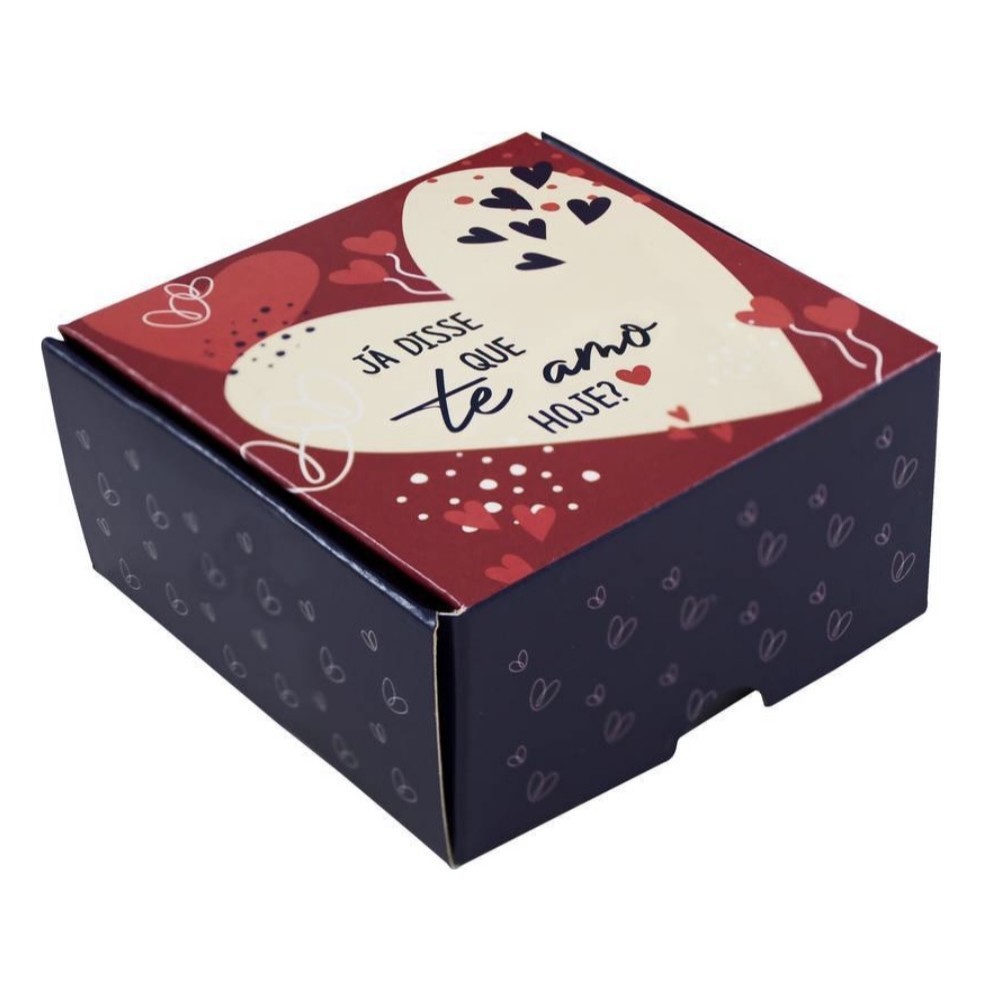 10 Caixas Practice (4 doces) DIA DAS MÃES / DIA DOS NAMORADOS Te amo 3621  ( IDEIA )