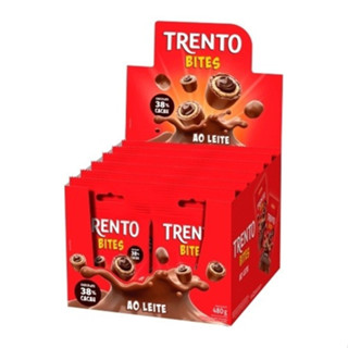 Chocolate Trento Bites Ao Leite Caixa 12 Unidades 40g em Oferta na Shopee