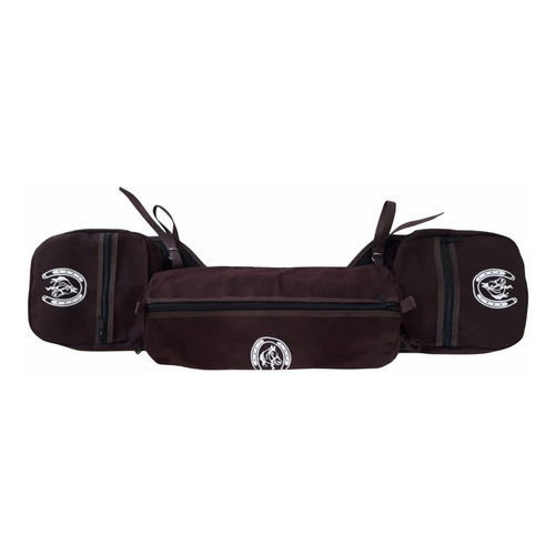 Alforge moto de lona com porta capa direto da fábrica silkado