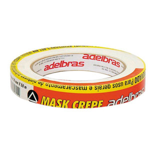 Fita crepe 18mmx50m Mask 710 Adelbras