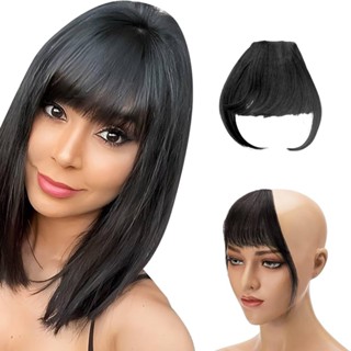 Franja Falsa Aplique Tic Tac De Cabelo Orgânico em Oferta na Shopee