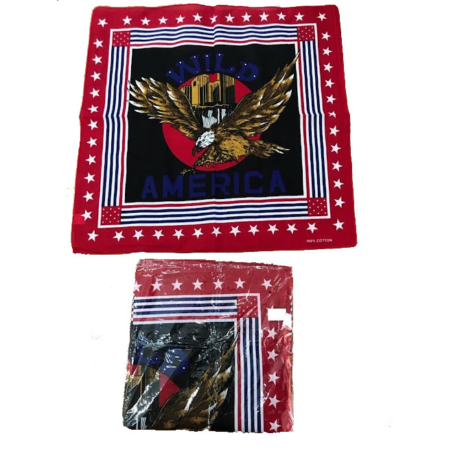 Bandana Águia Americana 100% Algodão