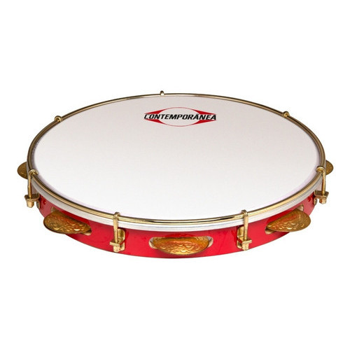 Pandeiro Contemporânea Mad For 12'' Nylon Trans 34cll Leve