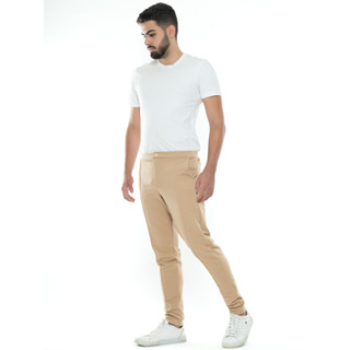 Calça Alfaitaria Moletinho com Bolso Masculina Skinny Alta Qualidade em Oferta na Shopee