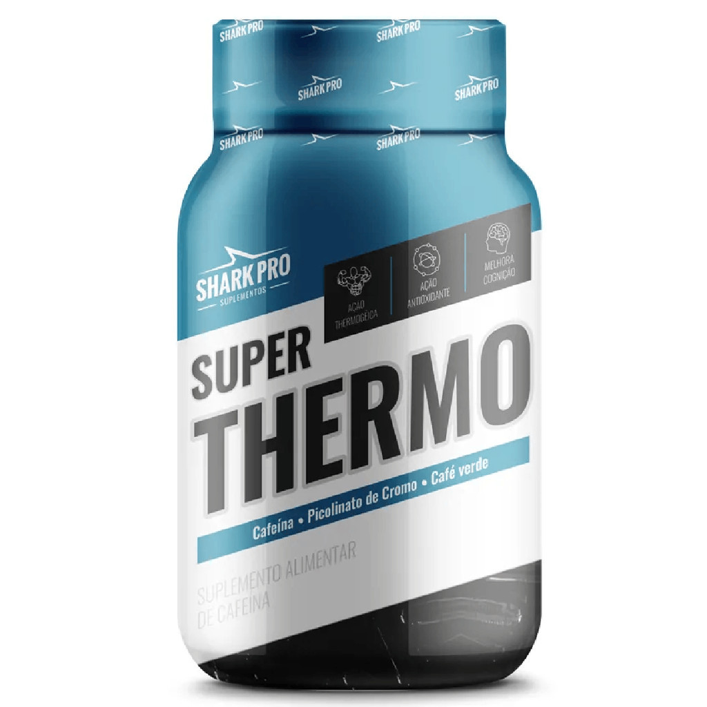 Super Thermo - 60 Cápsulas Shark Pro em Oferta na Shopee