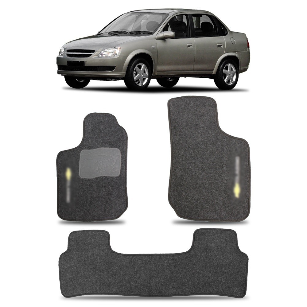 Tapete Corsa Classic  Carpete para os Modelos de 2003  2016 Conforto para Seu Veículo em Oferta na Shopee