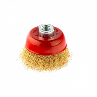 Escova de aço tipo copo ondulada 3" - 746049 MTX