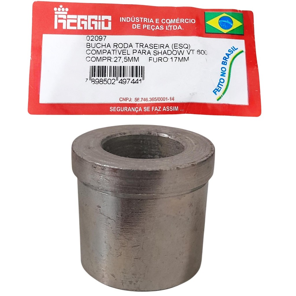 Espaçador Roda Traseira Coroa Externo Vt 600 Shadow 600 98 Á 05