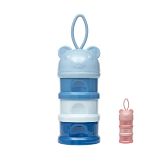 Pote Empilhável para Leite em Pó Fórmula Snacks do Bebê 3 porções 50ml cada Prático Buba em Oferta na Shopee