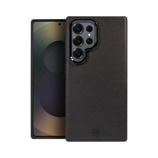 Capa para Samsung Galaxy S25 Ultra Couro Dual Magsafe Proteção e Elegância - Preta - Gshield em Oferta na Shopee