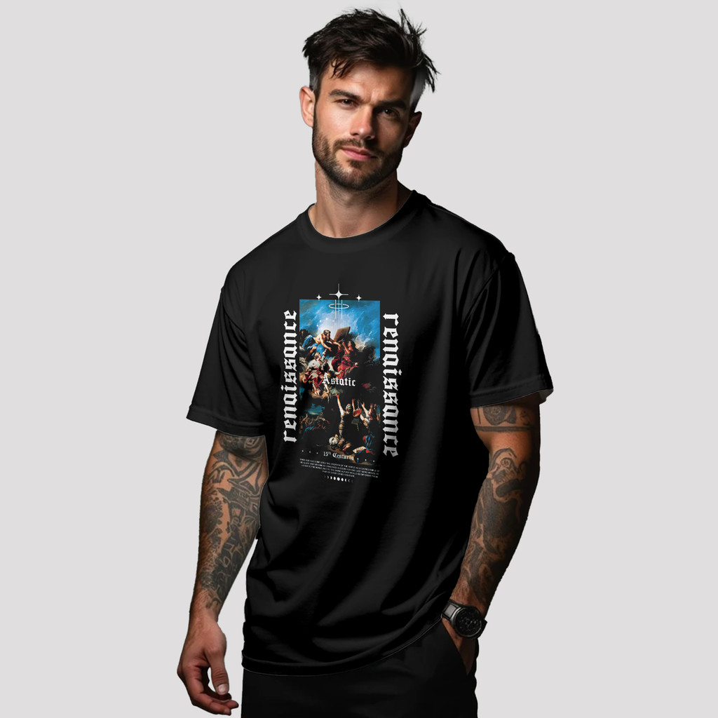 Camiseta Exclusiva Regular Estampada Streetwear