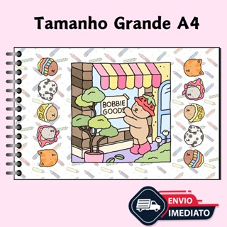 Livro de Colorir Bobbie Goods Caderno 170 Desenhos