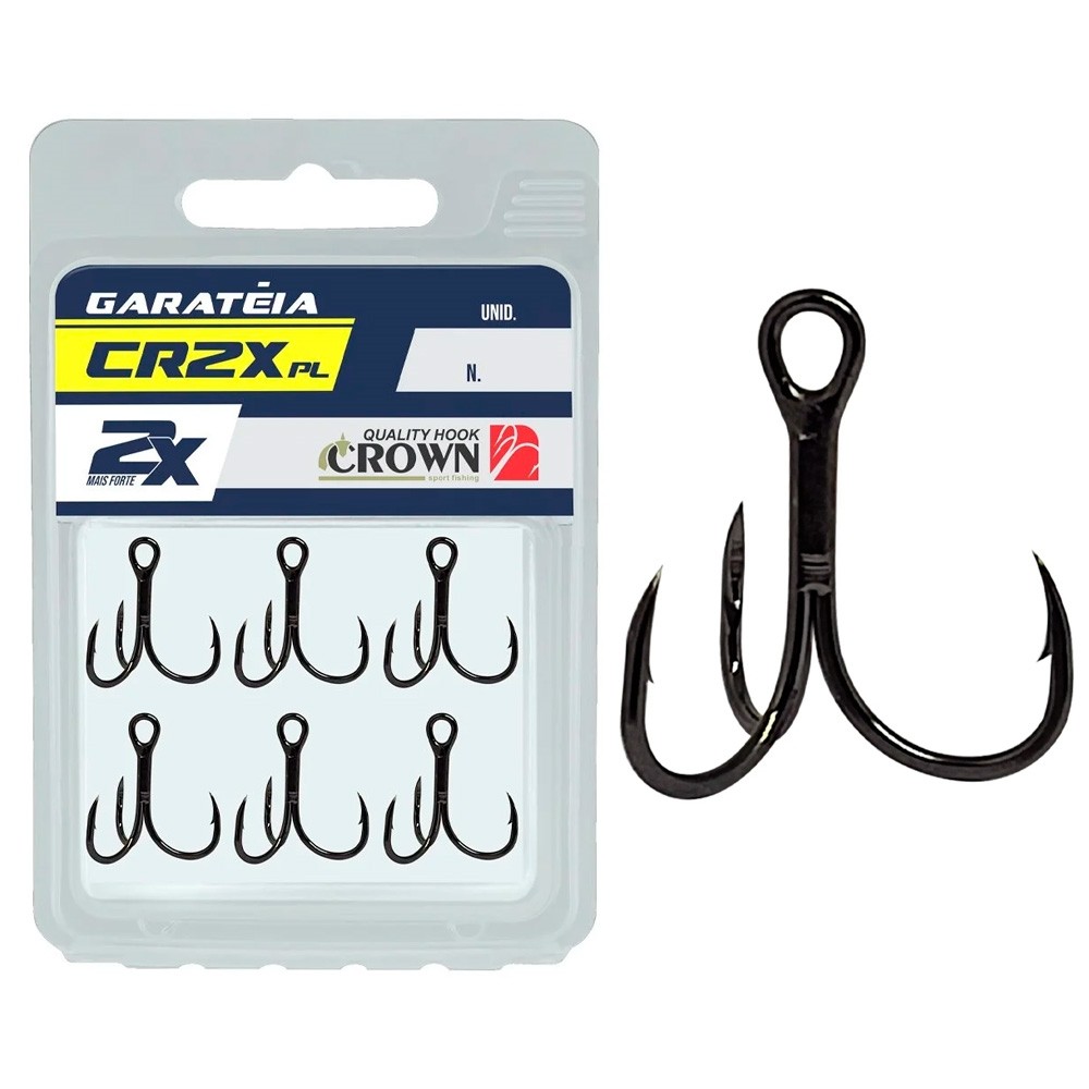 Garateia De Pesca Black CR2X PL - Crown