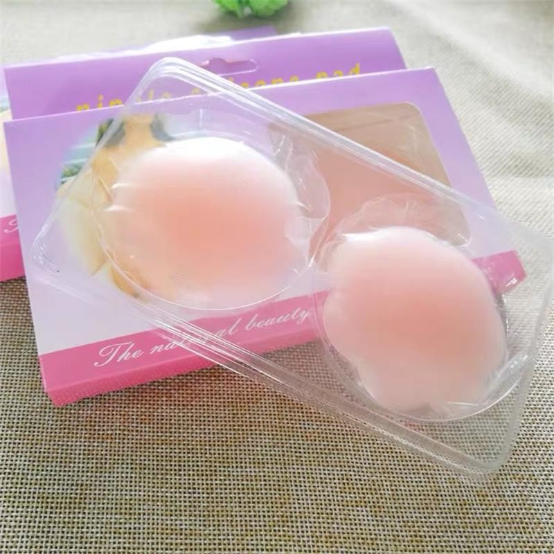 Kit 8 Pares Protetores de Silicone Para Mamilo - Tapa Bico Adesivo Reutilizável e Discreto - WL