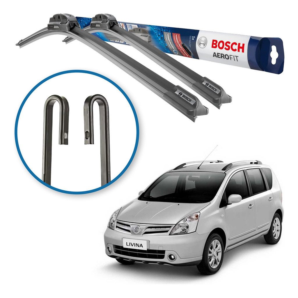 Palheta Limpador Parabrisa Original Bosch Nissan Livina 2009 A 2014