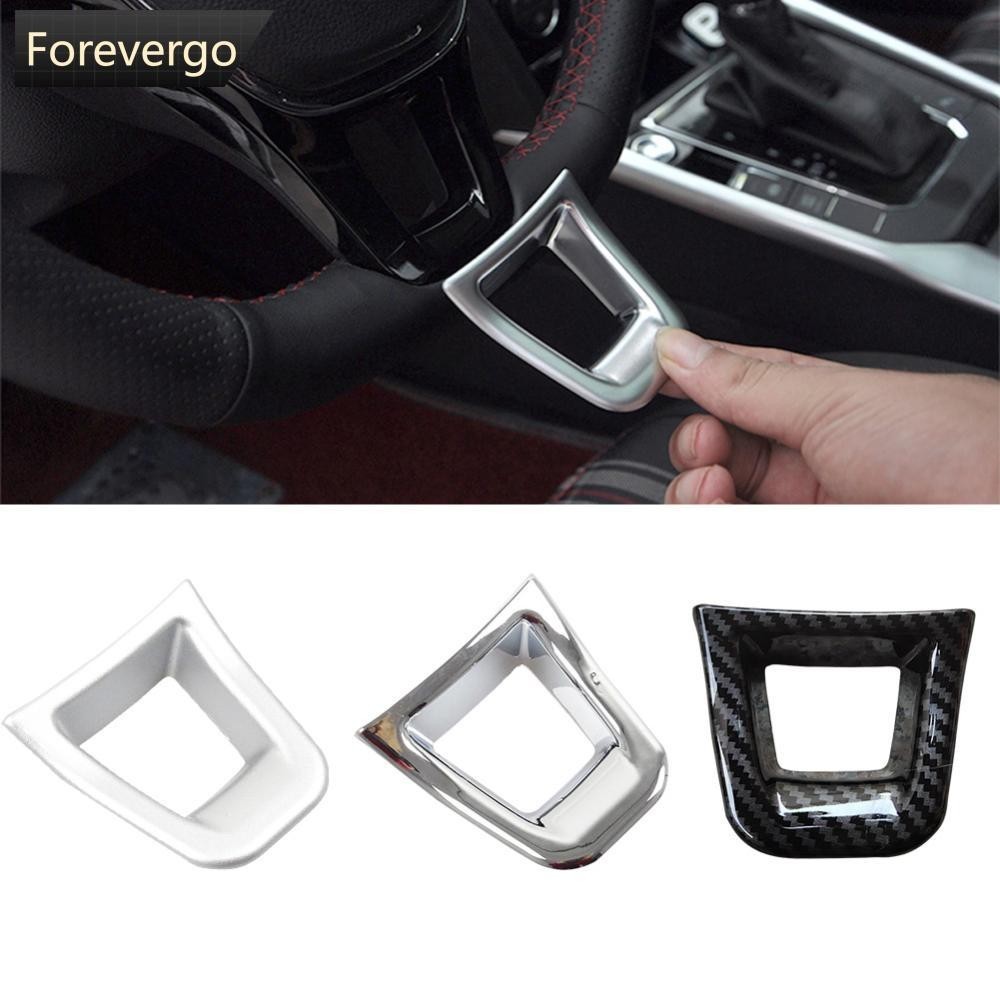 FOREVERGO Carro De Direção Decoração De Volante Acessórios De Adesivos Para Volkswagen VW Passat B8 Tiguan MK2 Golf 7 7,5 MK7 Mk7,5 E-UP I4R4