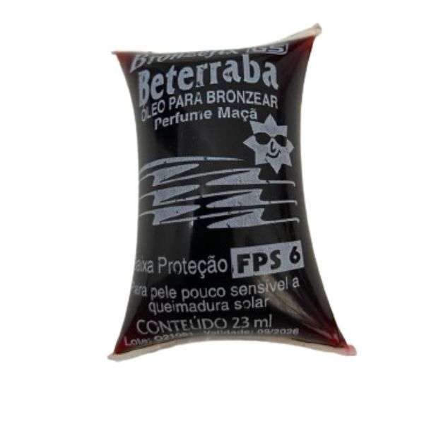 Bronzeador 23ml Óleo Bronzeador de Beterraba 23ml