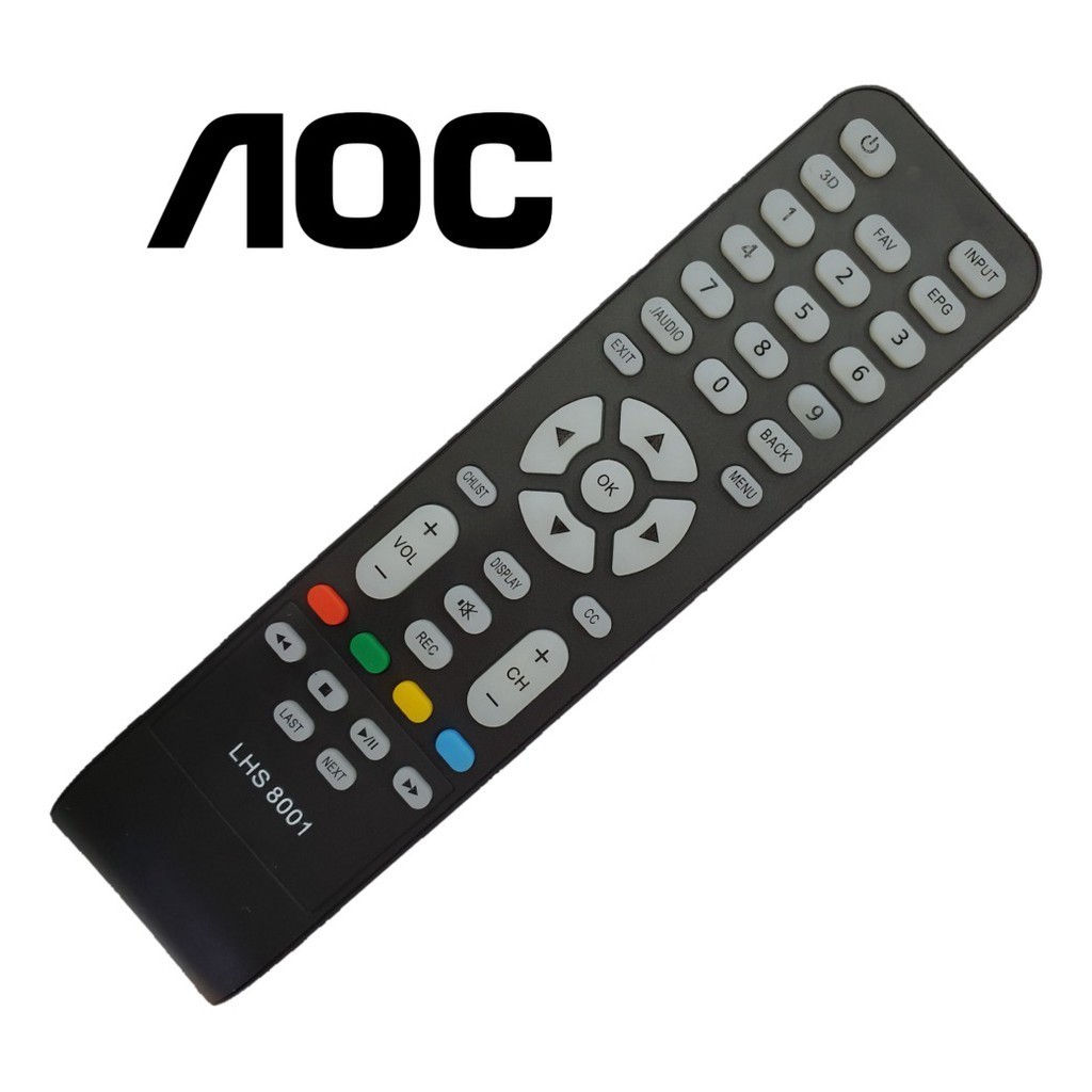 Controle Remoto de Tv Led Aoc Cr4304 / Le32d1452 / Le48d1452 novo