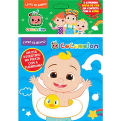Cocomelon livro de banho
