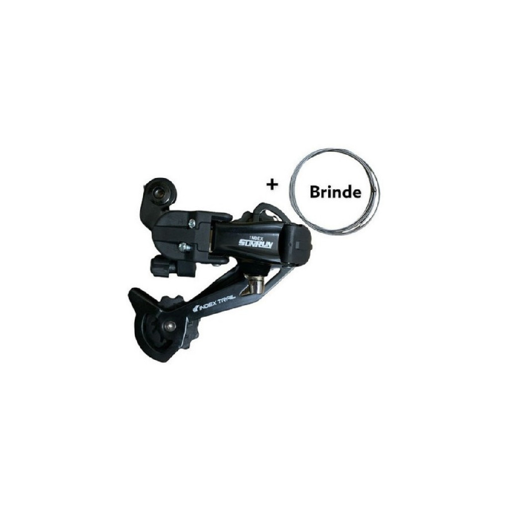 Câmbio De Bike Traseiro 8v 18v 24v Indexado 43d Cage Longo em Oferta na Shopee