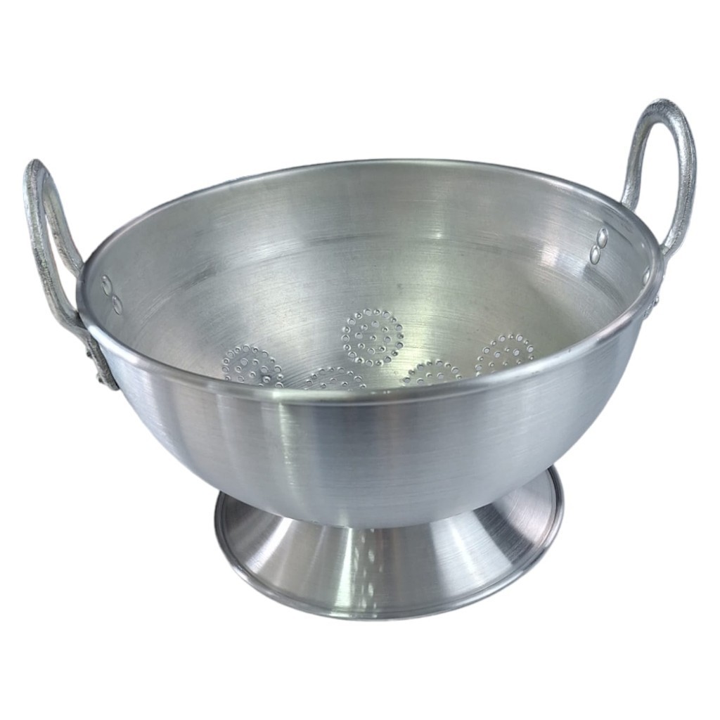 PASSADOR ESCORREDOR DE MACARRAO 7L No30 ALUMINIO LINHA HOTEL