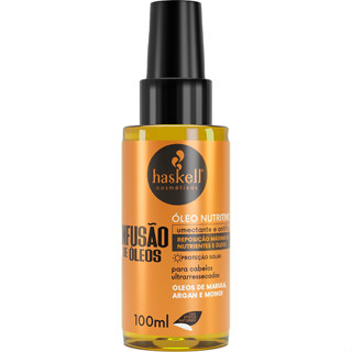 Haskell Òleo Nutritivo Infusão de Òleos Nutriçao 100ml em Oferta na Shopee