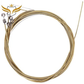 6 Pcs Substituição De Cordas De Aço Para Violão Acústico Novo Silver + Brass em Oferta na Shopee