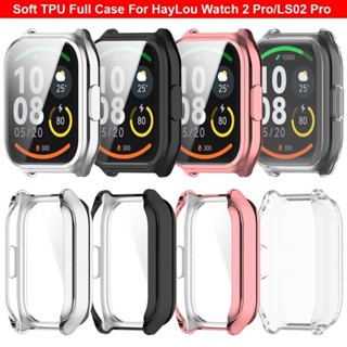 Capa Protetora Macia TPU Para HayLou Watch 2 Pro/LS02 , De Tela Cheia , Acessórios Banhados A-Choques em Oferta na Shopee