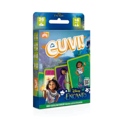 JOGO EU VI! ENCANTO COPAG 36 CARTAS BARALHO DISNEY DIVERSÃO BRINCADEIRA RACIOCÍNIO CRIANÇA INFANTIL